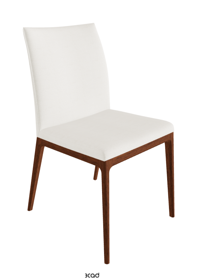 Arcadia Dining Chair_Walnut Canaletto Stained Beech_Fabric_B240
