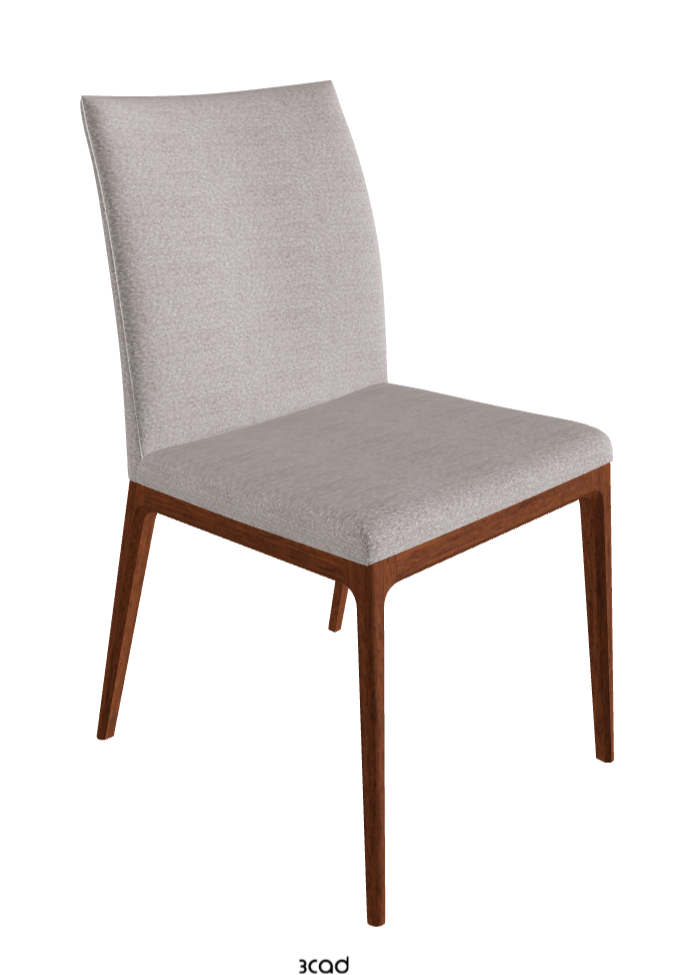 Arcadia Dining Chair_Walnut Canaletto Stained Beech_Fabric_B243