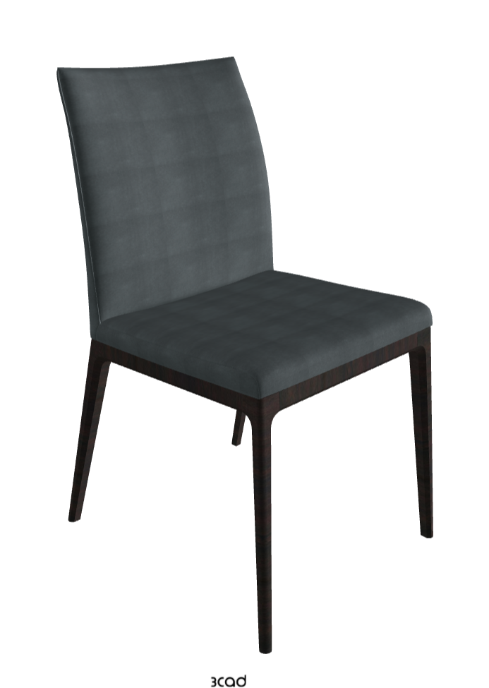 Arcadia Dining Chair_Dark Wenghe Stained Beech_Fabric_B927