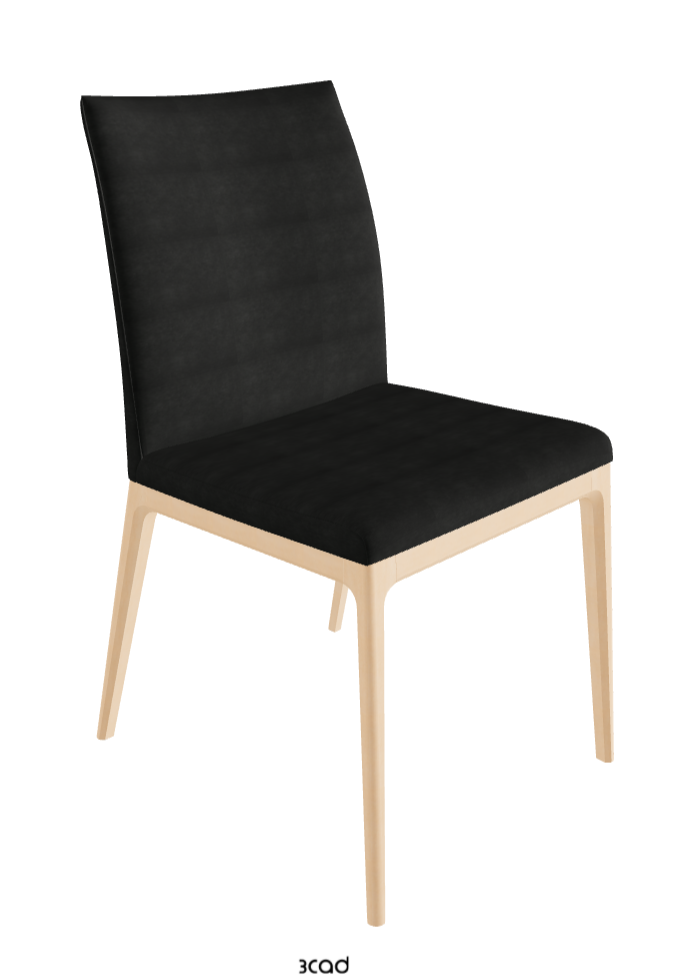Arcadia Dining Chair_Natural Stained Beech_Fabric_B932