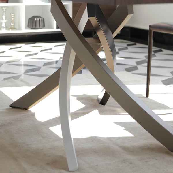 Bontempi Casa Artistico Rectangular Fix Dining Table | 20.13,53.99,52.45,52.46