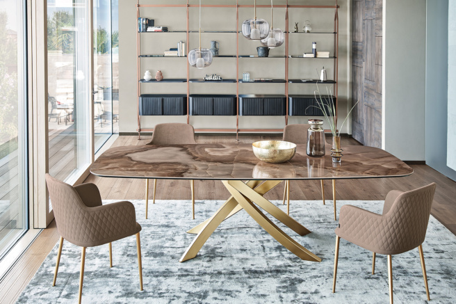 Artistico Barrel Fix Dining Table (Multiple Sizes)