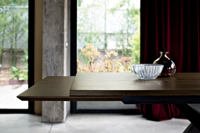 Bontempi Casa Artistico 20.03 Rectangular Extendable Dining Table