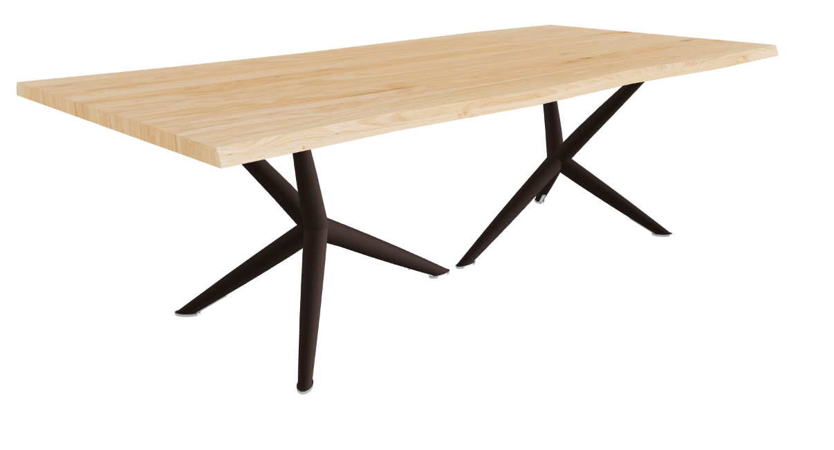 Cattelan Italia Atlantis Wood Live Edged Dining Table