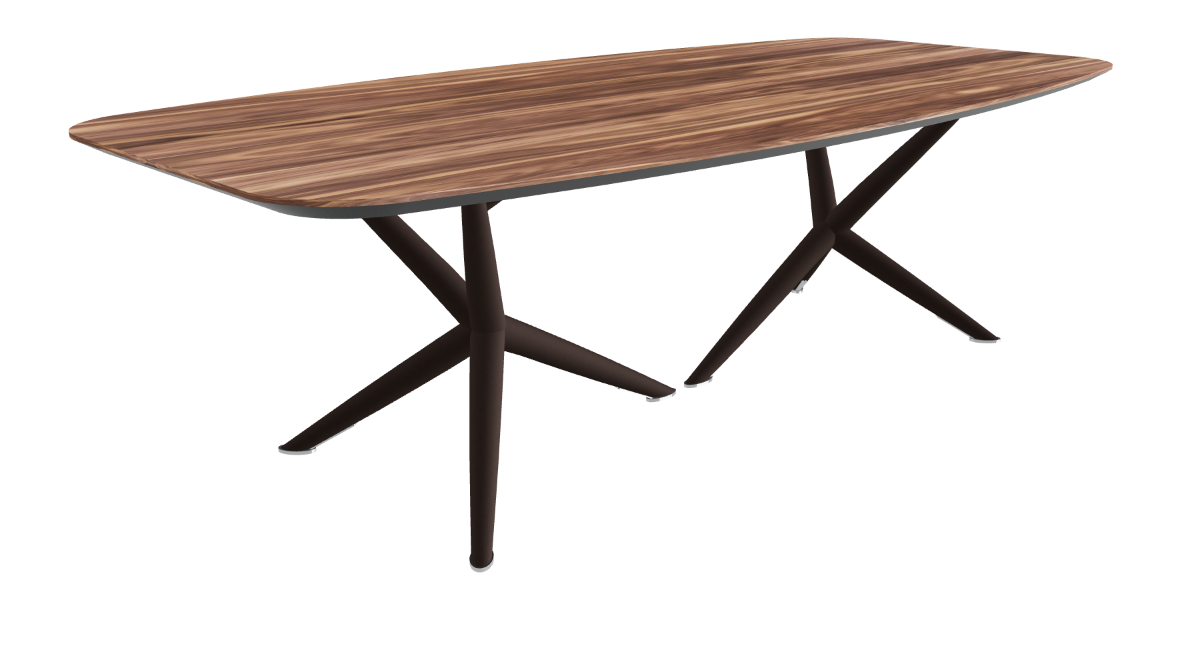 Cattelan Italia Atlantis Wood Barrel-Shaped Dining Table