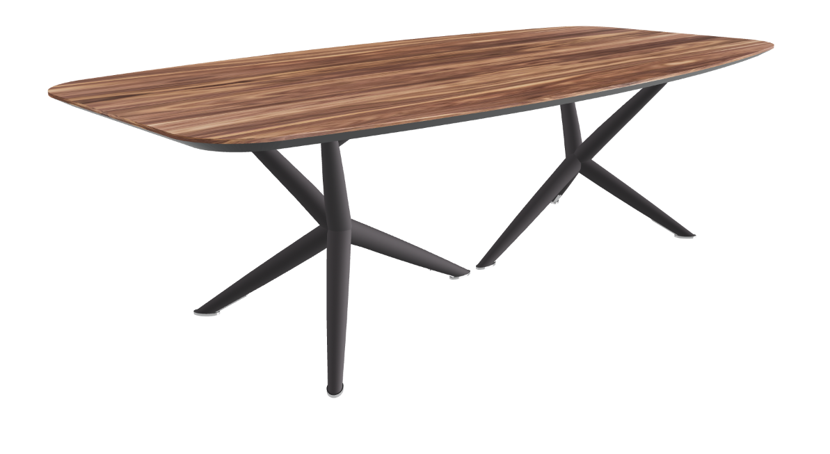 Cattelan Italia Atlantis Wood Barrel-Shaped Dining Table