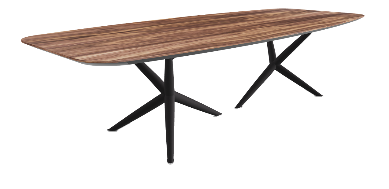 Cattelan Italia Atlantis Wood Barrel-Shaped Dining Table