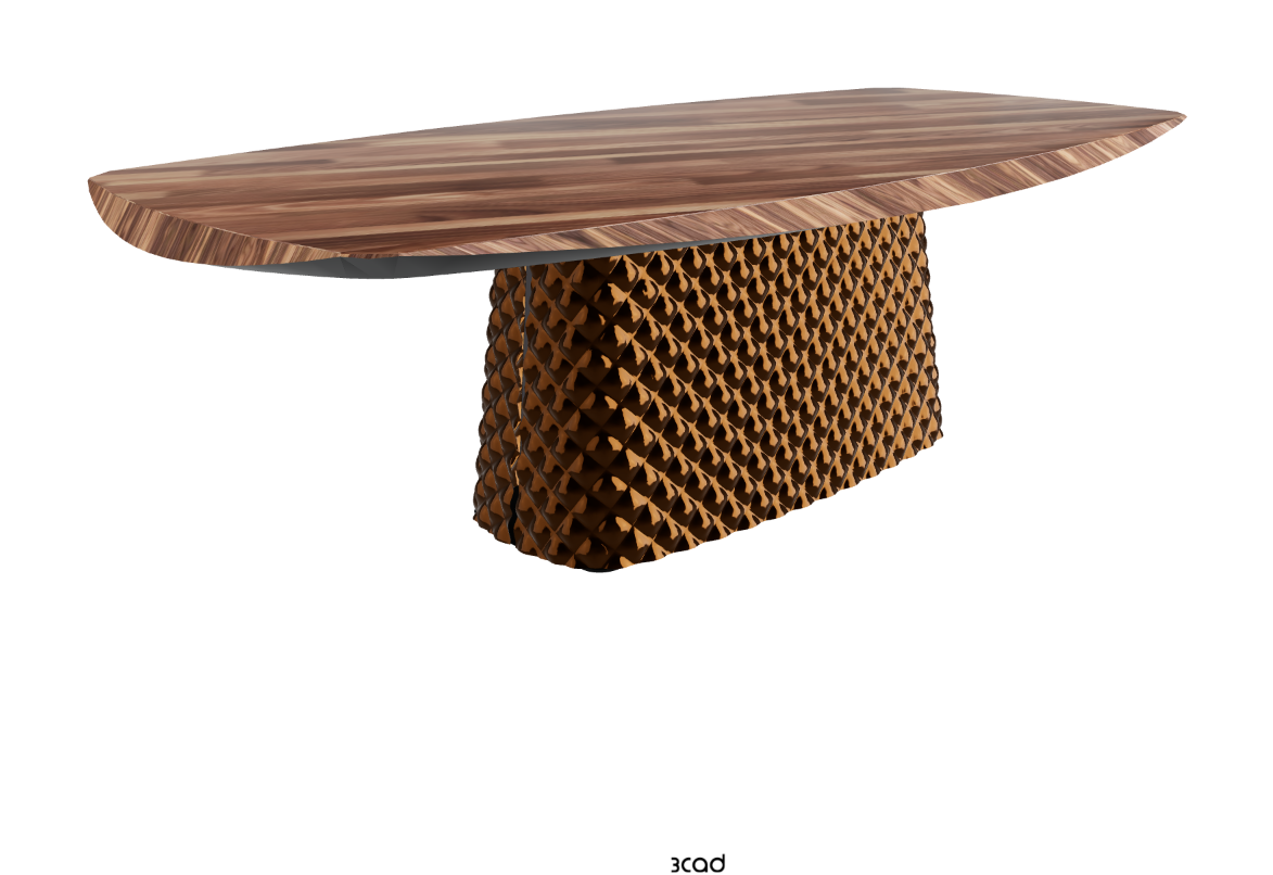 Cattelan Italia Atrium Masterwood Dining Table