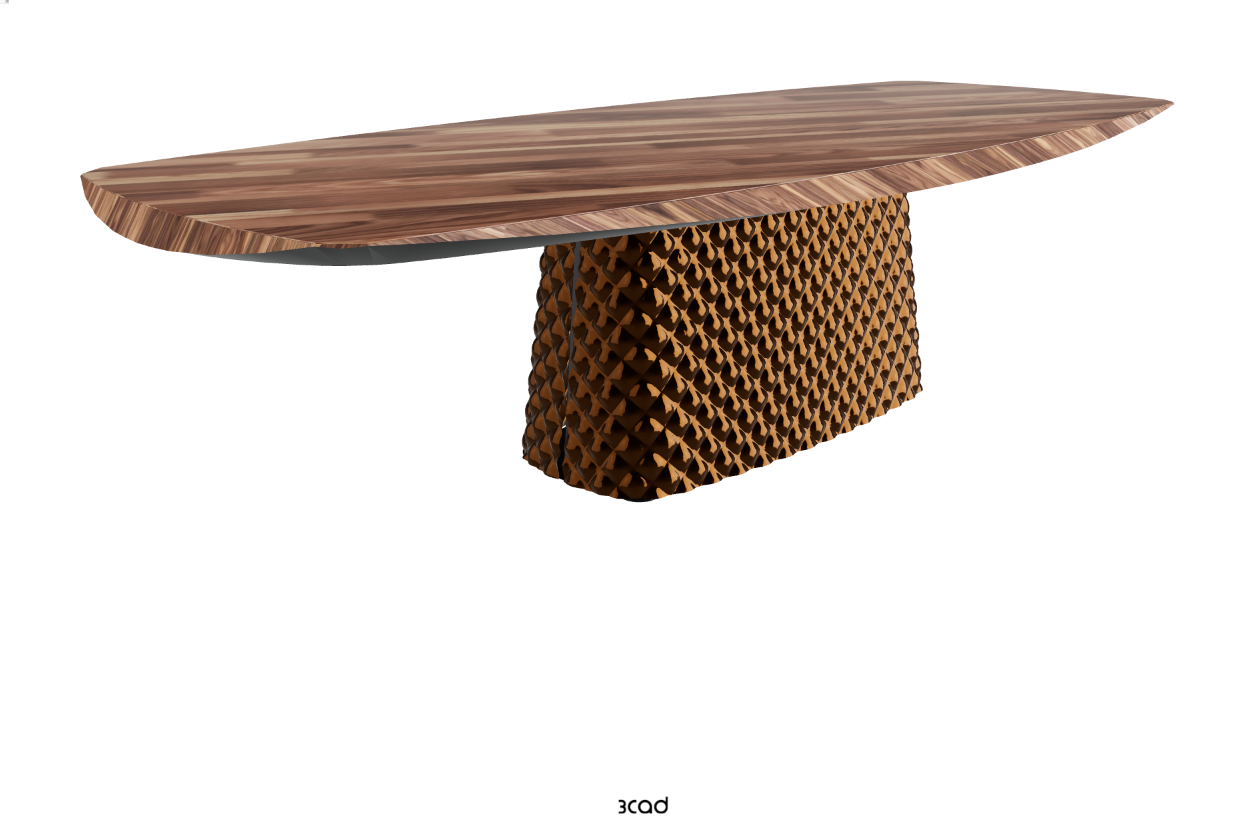 Cattelan Italia Atrium Masterwood Dining Table