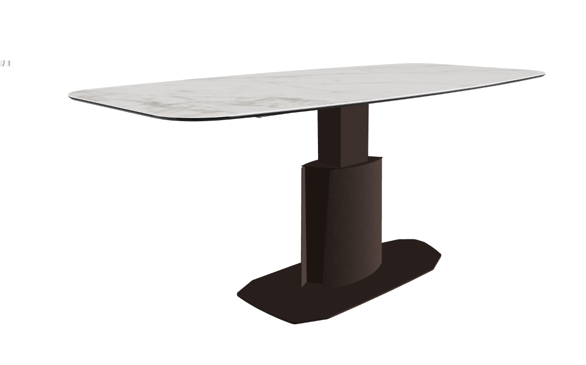 240x120x73 to 105h Barrel Shaped_Matt Invisible_Bronze Embossed_Extended