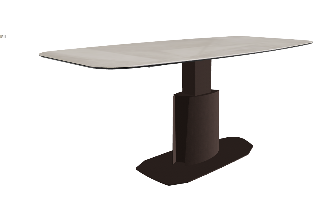 240x120x73 to 105h Barrel Shaped_Luxor_Bronze Embossed_Extended