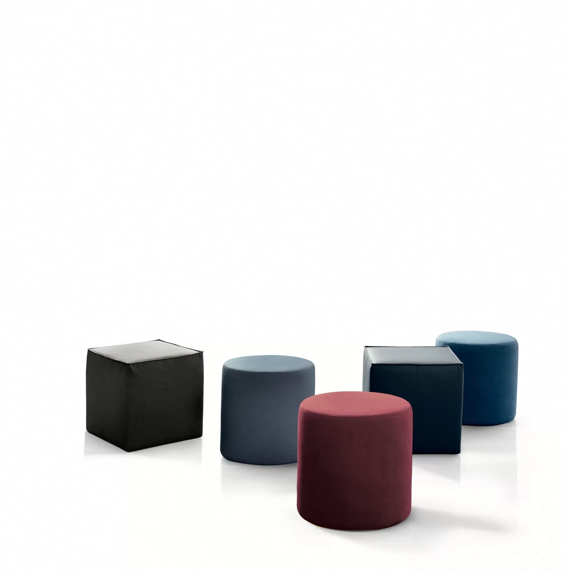Badu Ottoman Upholstered And Covered In Eco Leather