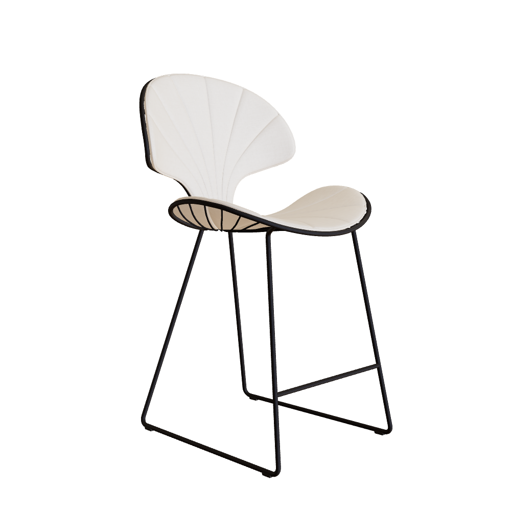 Royal Botania Ostrea Counter Height Bar Chair