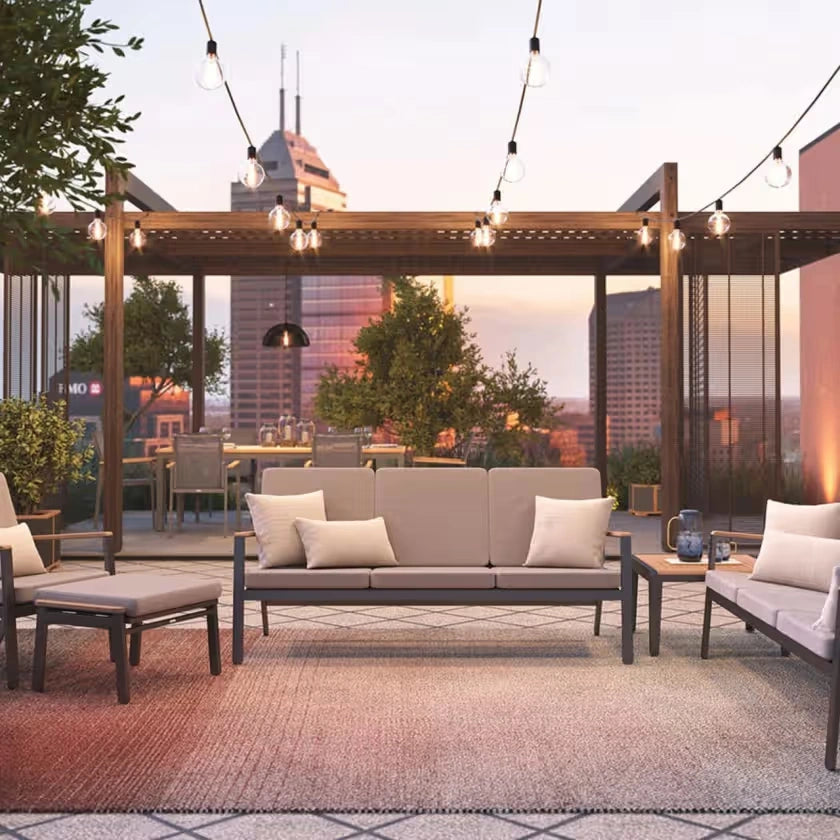 Barlow Tyrie Aura Occasional Lounge Ottoman