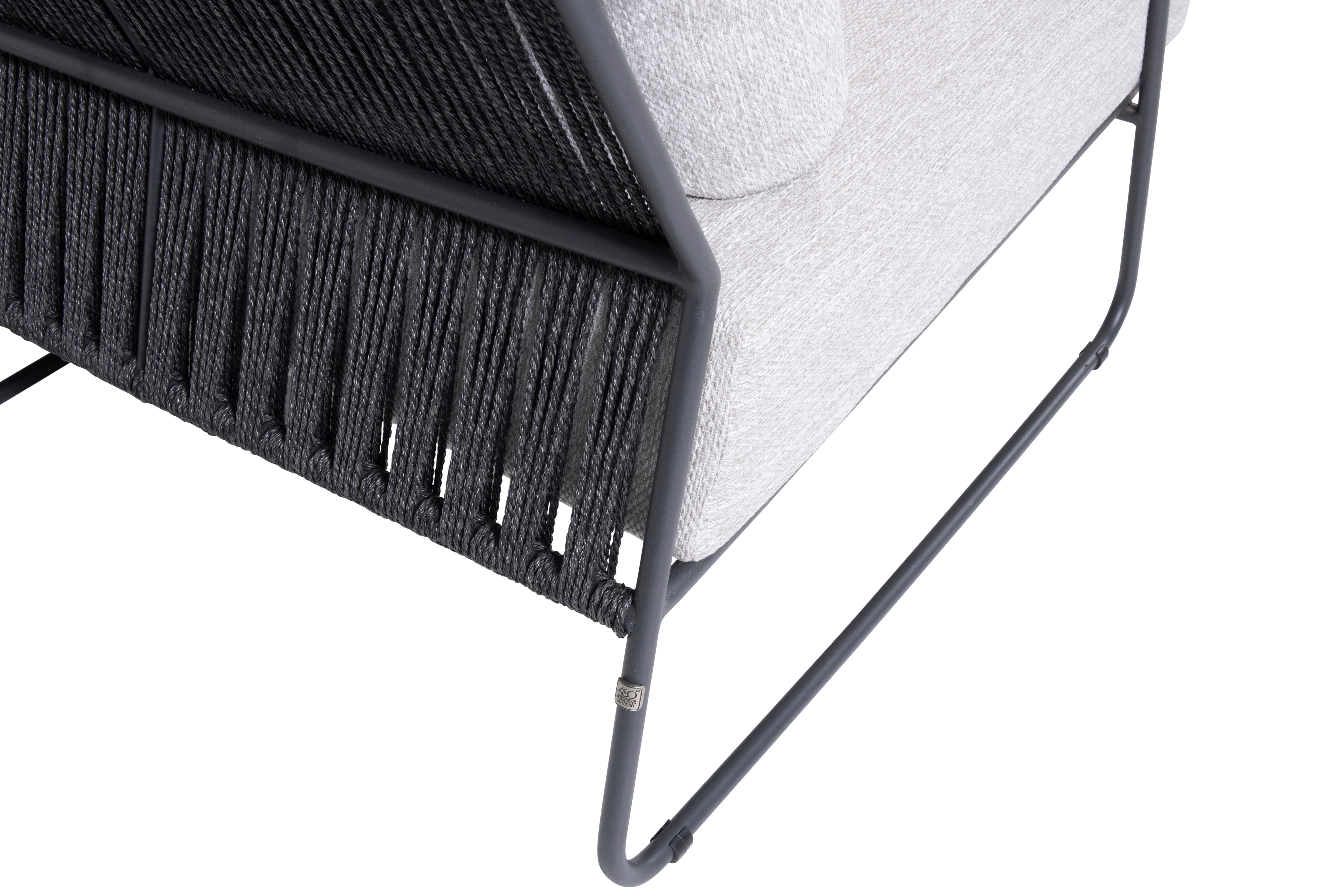 4 Seasons Outdoor Balade Lounge With Verdi Rect And Footstool Set