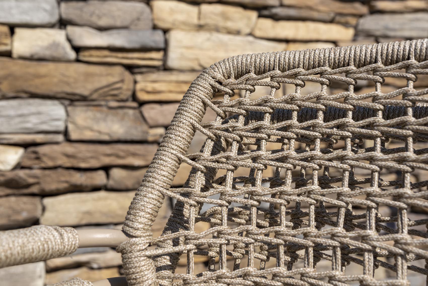 4 Seasons Outdoor Barista 6 Seat Dining Set With 240cm Bel Air Dining Table