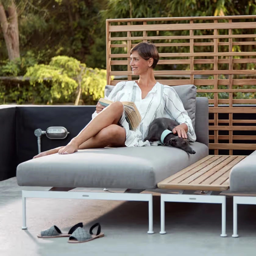 Barlow Tyrie Layout Deep Seating Double Lounger