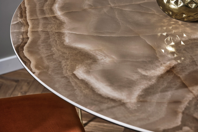 Bontempi Casa Barone Round Fix Dining Table | 01.79,01.90,01.58,01.91