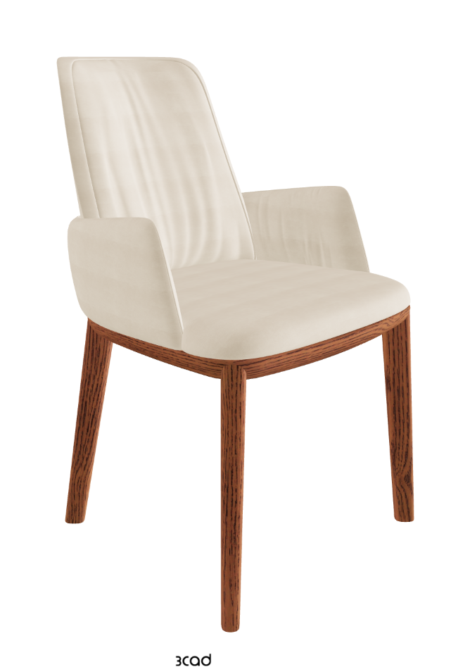 Belinda Dining Armchair_Canaletto Walnut Stained Ashwood_Fabric_B922