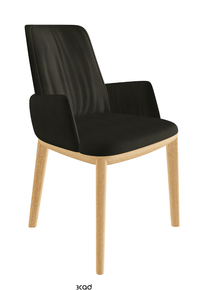 Belinda Dining Armchair_Natural Ashwood_Micro Nubuk_Musk