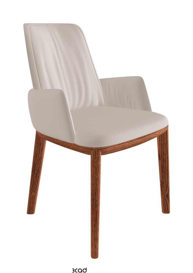 Belinda Dining Armchair_Canaletto Walnut Stained Ashwood_Soft Leather_Nymph