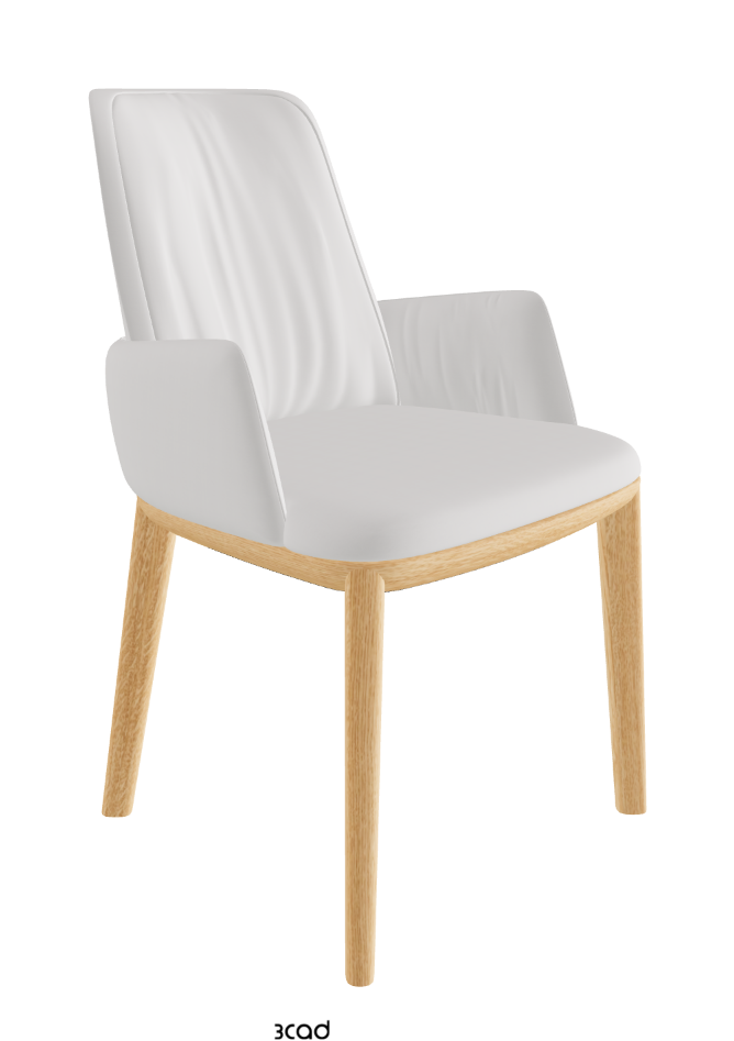 Belinda Dining Armchair_Natural Ashwood_Soft Leather_Canova