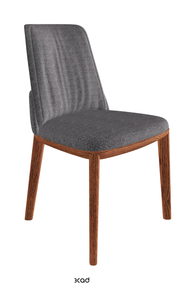 Belinda Dining Chair_Canaletto Walnut Stained Ashwood_Fabric_B244