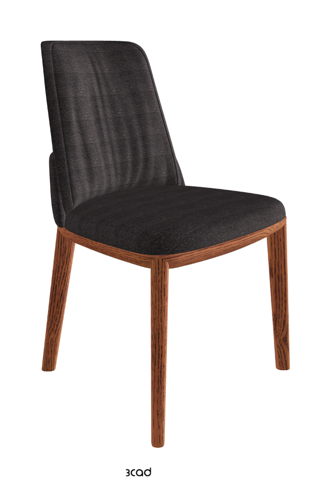 Belinda Dining Chair_Canaletto Walnut Stained Ashwood_Fabric_B246