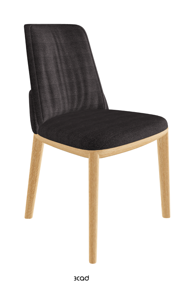 Belinda Dining Chair_Natural Ashwood_Fabric_B246