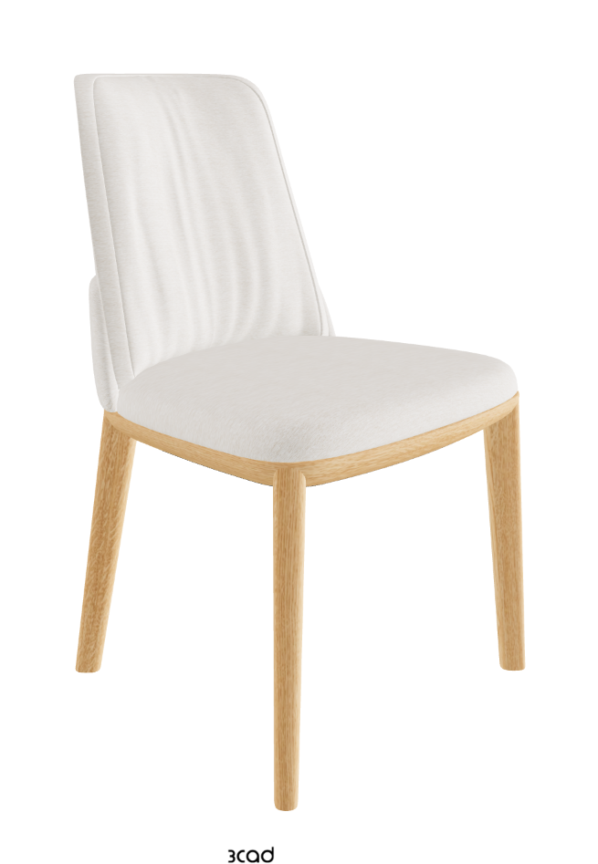 Belinda Dining Chair_Natural Ashwood_Fabric_B730