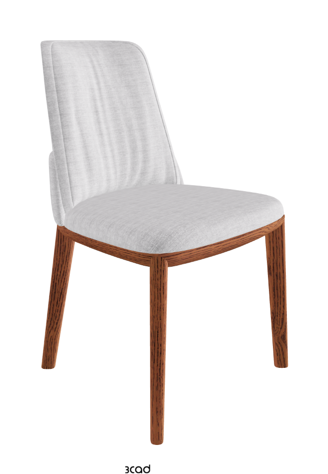 Belinda Dining Chair_Canaletto Walnut Stained Ashwood_Fabric_B810