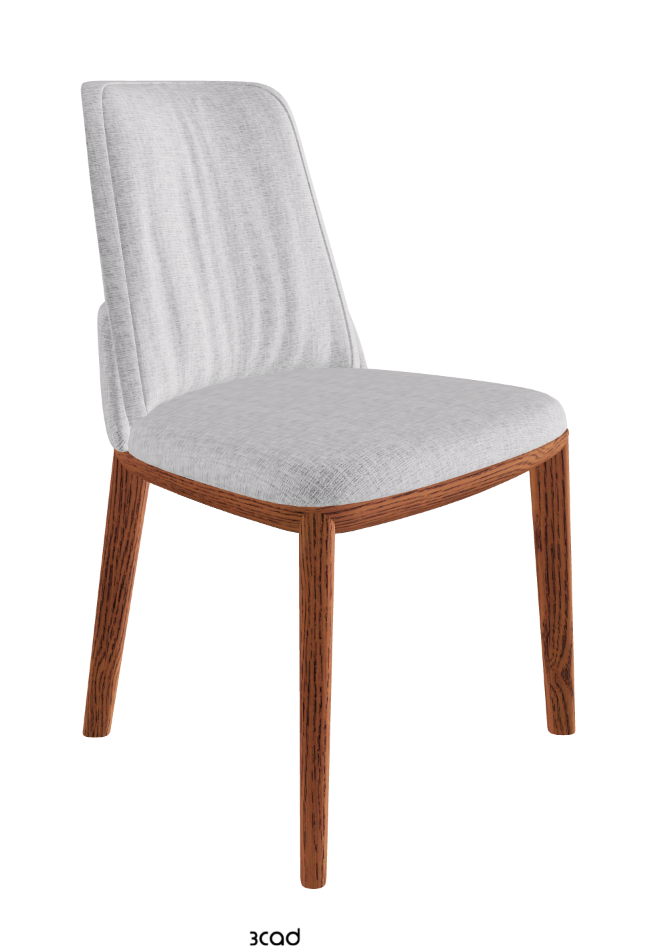Belinda Dining Chair_Canaletto Walnut Stained Ashwood_Fabric_B811