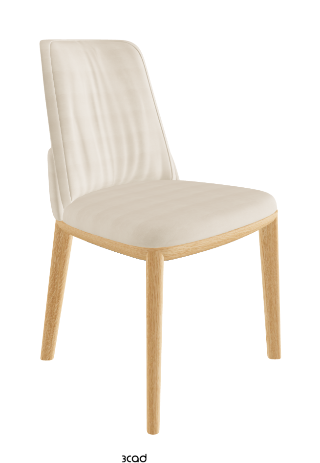 Belinda Dining Chair_Natural Ashwood_Fabric_B922