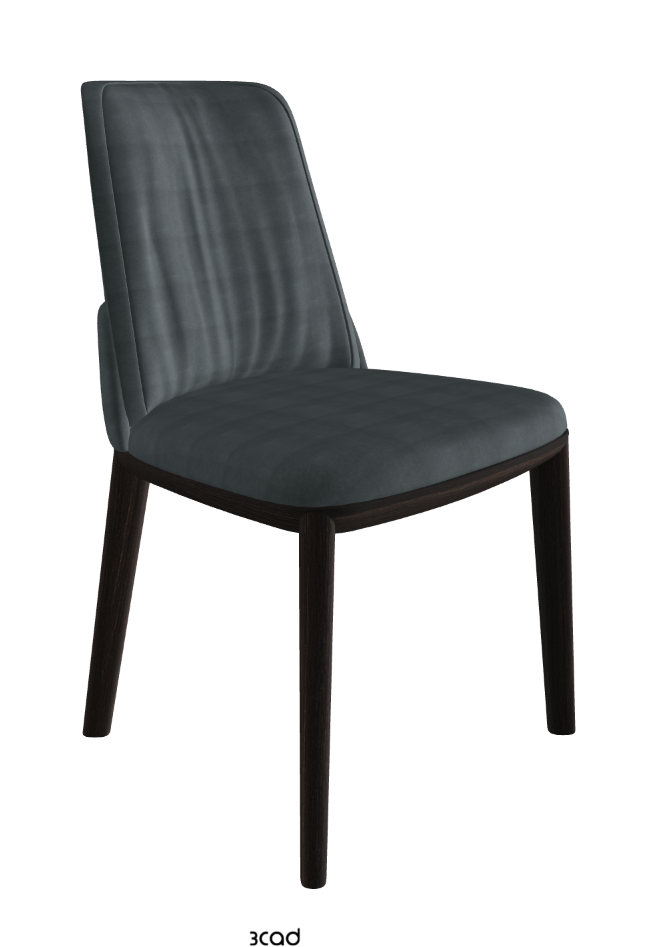 Belinda Dining Chair_Burned Oak Stained Ashwood_Fabric_B927