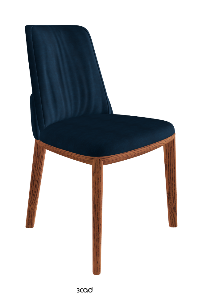 Belinda Dining Chair_Canaletto Walnut Stained Ashwood_Fabric_B929