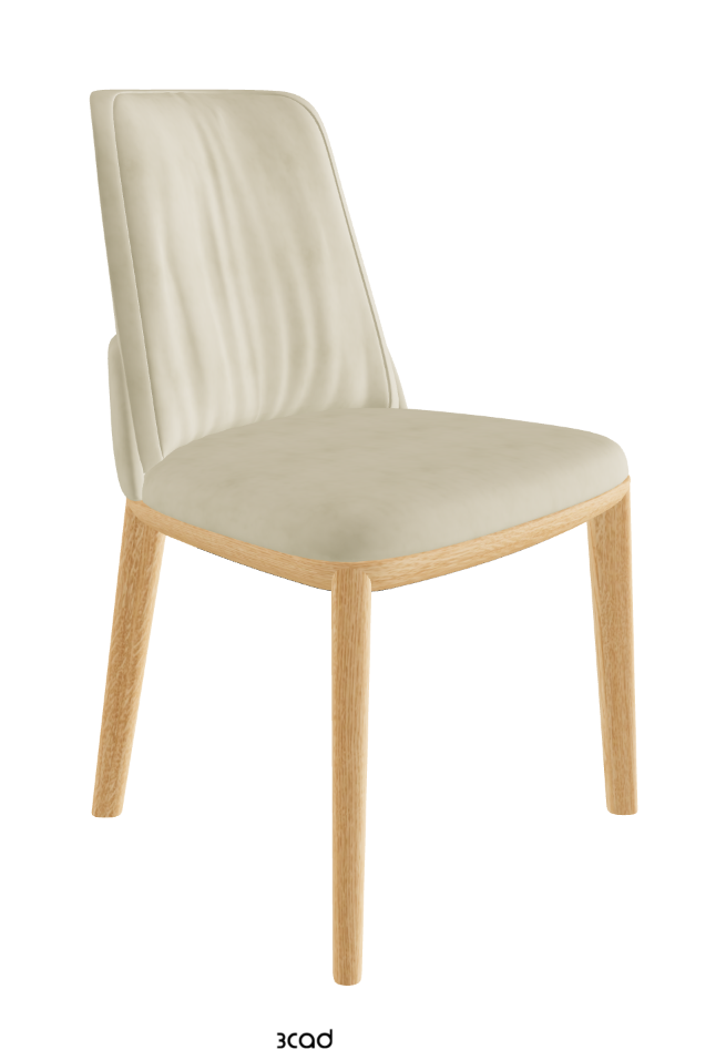 Belinda Dining Chair_Natural Ashwood_Micro Nubuk_Beige
