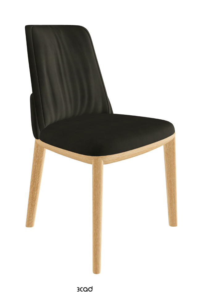 Belinda Dining Chair_Natural Ashwood_Micro Nubuk_Musk