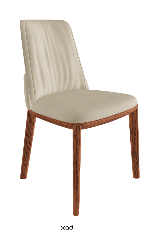 Belinda Dining Chair_Canaletto Walnut Stained Ashwood_Micro Nubuk_Sand