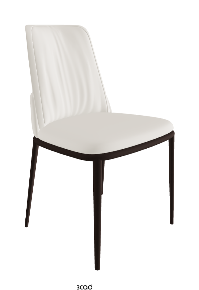 Belinda ML Dining Chair_Bronze Embossed_Glove Soft Leather_Dover