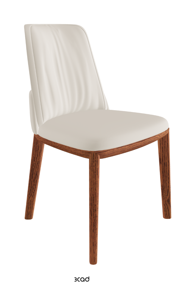 Belinda Dining Chair_Canaletto Walnut Stained Ashwood_Glove Soft Leather_Ecru