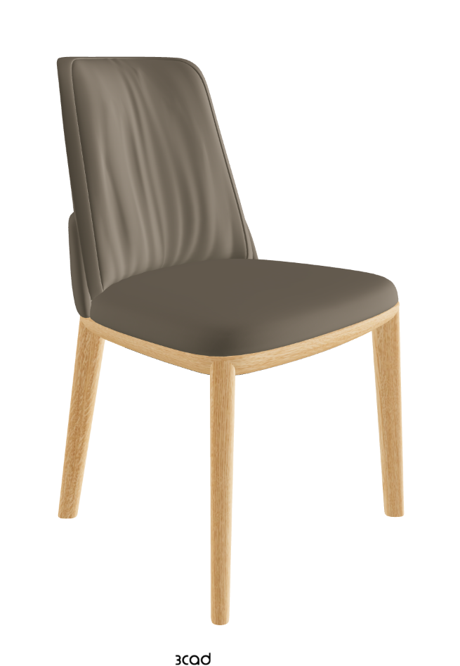 Belinda Dining Chair_Natural Ashwood_Glove Soft Leather_Platoon
