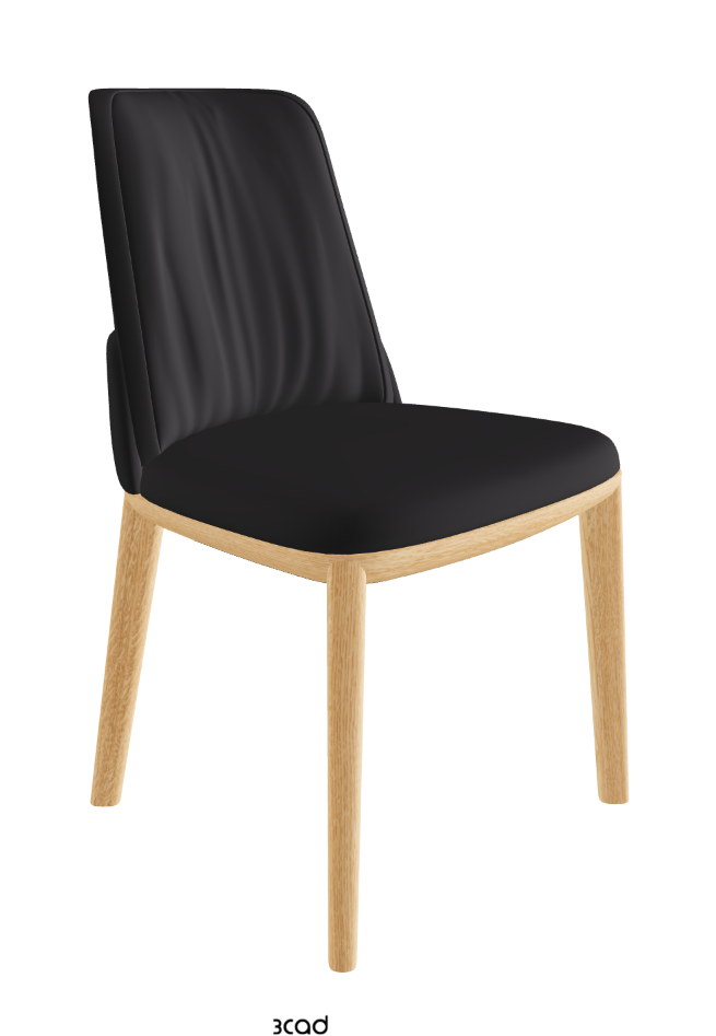 Belinda Dining Chair_Natural Ashwood_Glove Soft Leather_Hornet