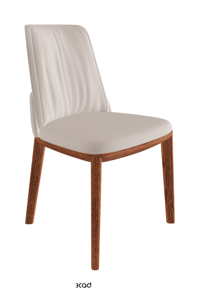 Belinda Dining Chair_Canaletto Walnut Stained Ashwood_Soft Leather_Nymph