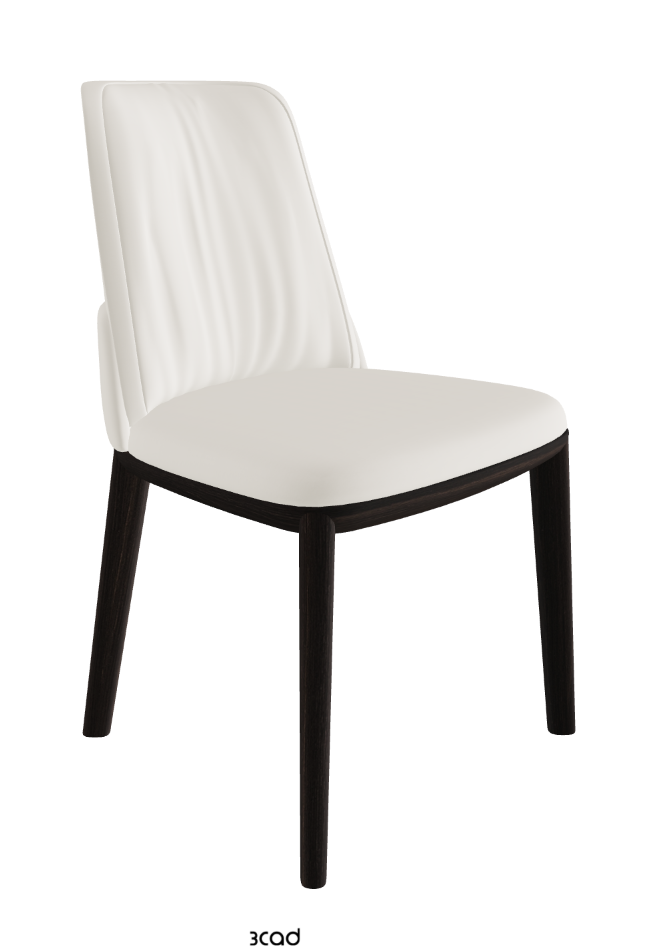 Belinda Dining Chair_Burned Oak Stained Ashwood_Soft Leather_Lino
