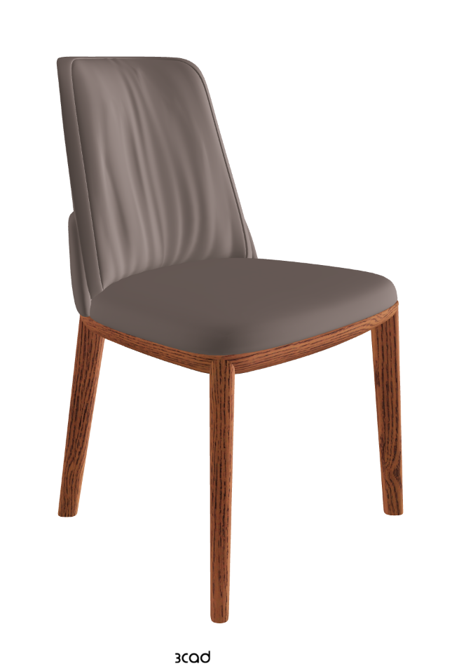 Belinda Dining Chair_Canaletto Walnut Stained Ashwood_Soft Leather_Castoro