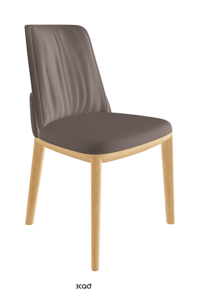 Belinda Dining Chair_Natural Ashwood_Soft Leather_Castoro