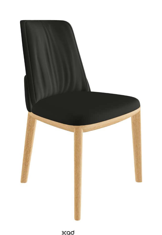 Belinda Dining Chair_Natural Ashwood_Soft Leather_Smoke