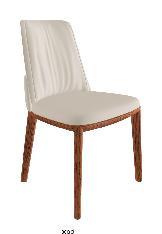 Belinda Dining Chair_Canaletto Walnut Stained Ashwood_Soft Leather_Cashmere