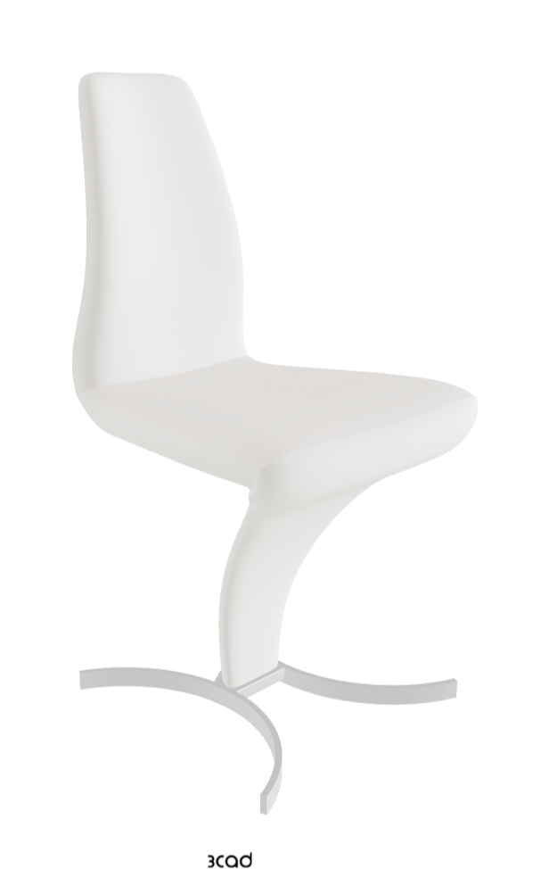 Betty Dining Chair_Chrome_Soft Leather_Palladio