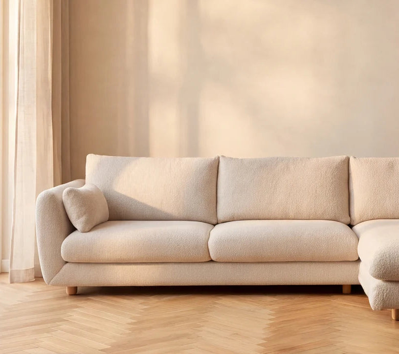 Cane-line Bloom 2-Seater Sofa Right Module with Teak Legs